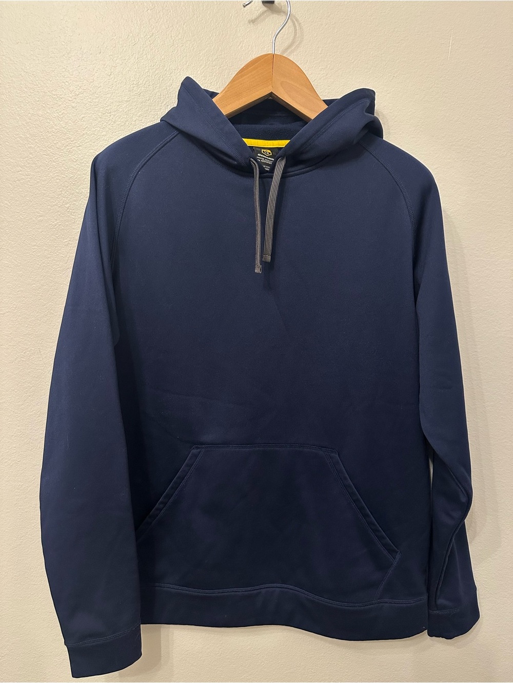 Demarini Men's Navy Pullover Hoodie with Kangaroo Pocket